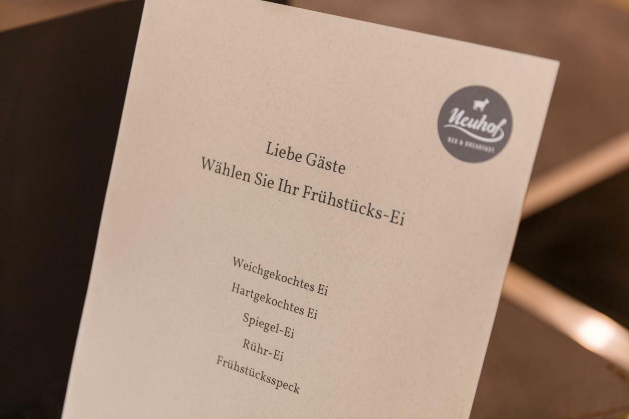 Neuhof Gaeste-& Schokohaus Bed & Breakfast